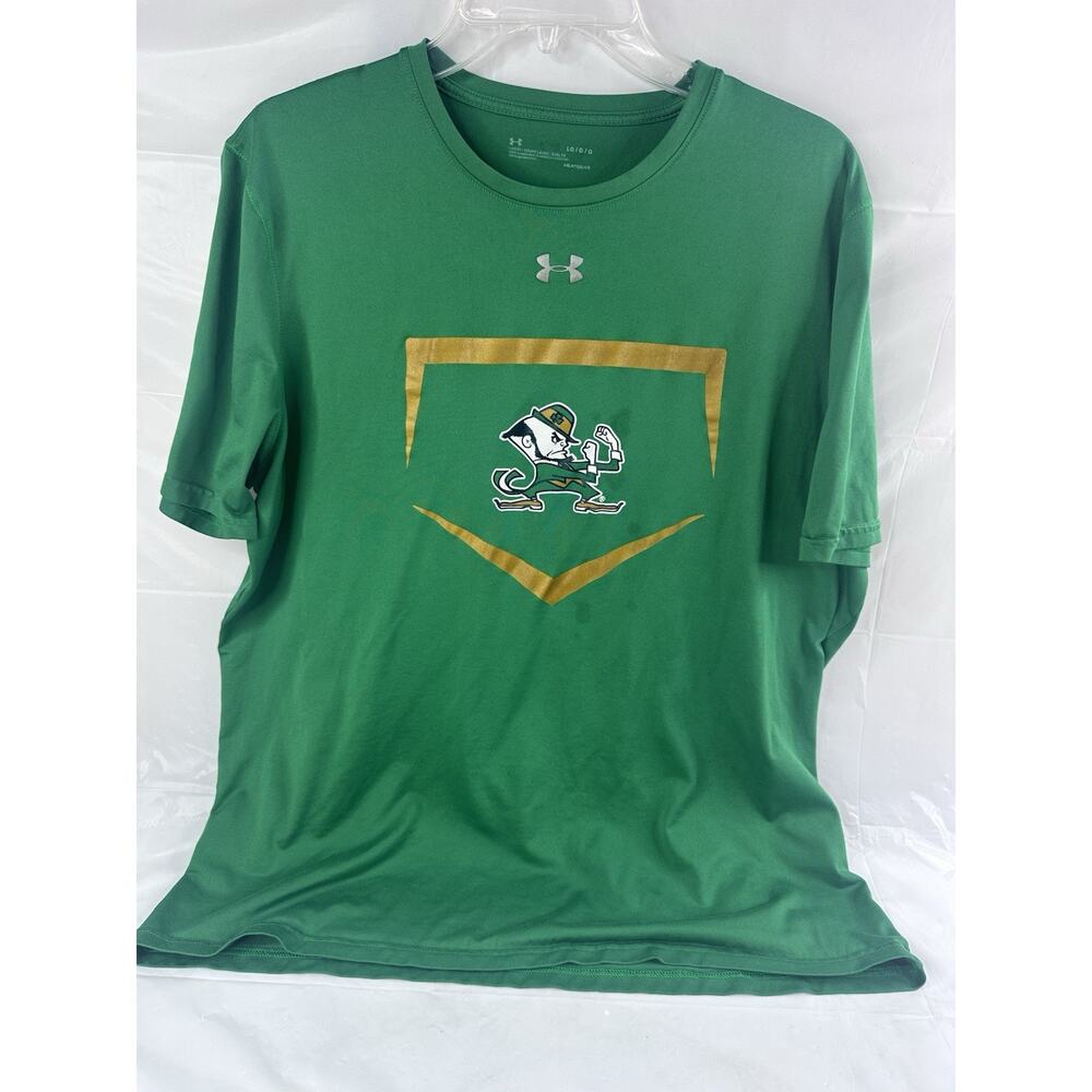Notre Dame Fighting Irish Under Armour Batting Practice Jersey Large Green6